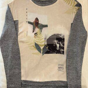 Redsoul graphic Long-Sleeve top – Casual & Trendy